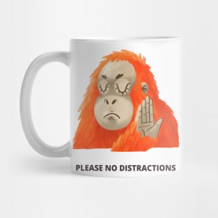 Please No Distractions Gift For Colleagues Gift For Developer QA Engineer Project Manager Mug